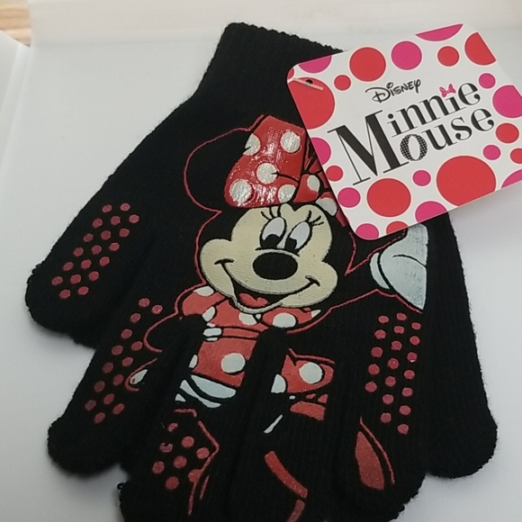Disney | Accessories | Disney Minnie Mouse Girls Gloves Nwt | Poshmark